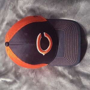 Mens Chicago Bears blue orange hat ballcap M L NFL football
